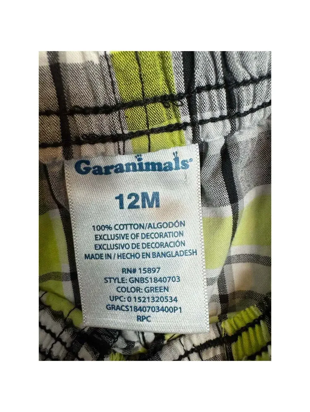 Garanimals Shorts Boy's Size 12 Months